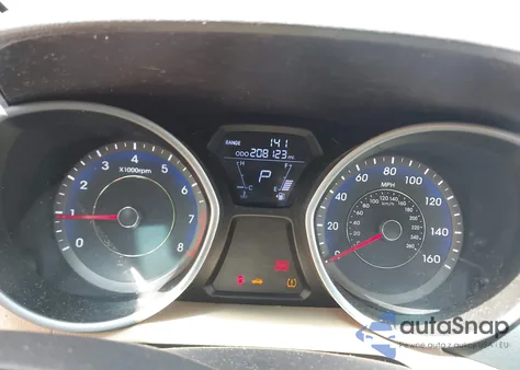 2013 Hyundai Elantra Gls from USA, damaged, VIN KMHDH4AE1DU762307